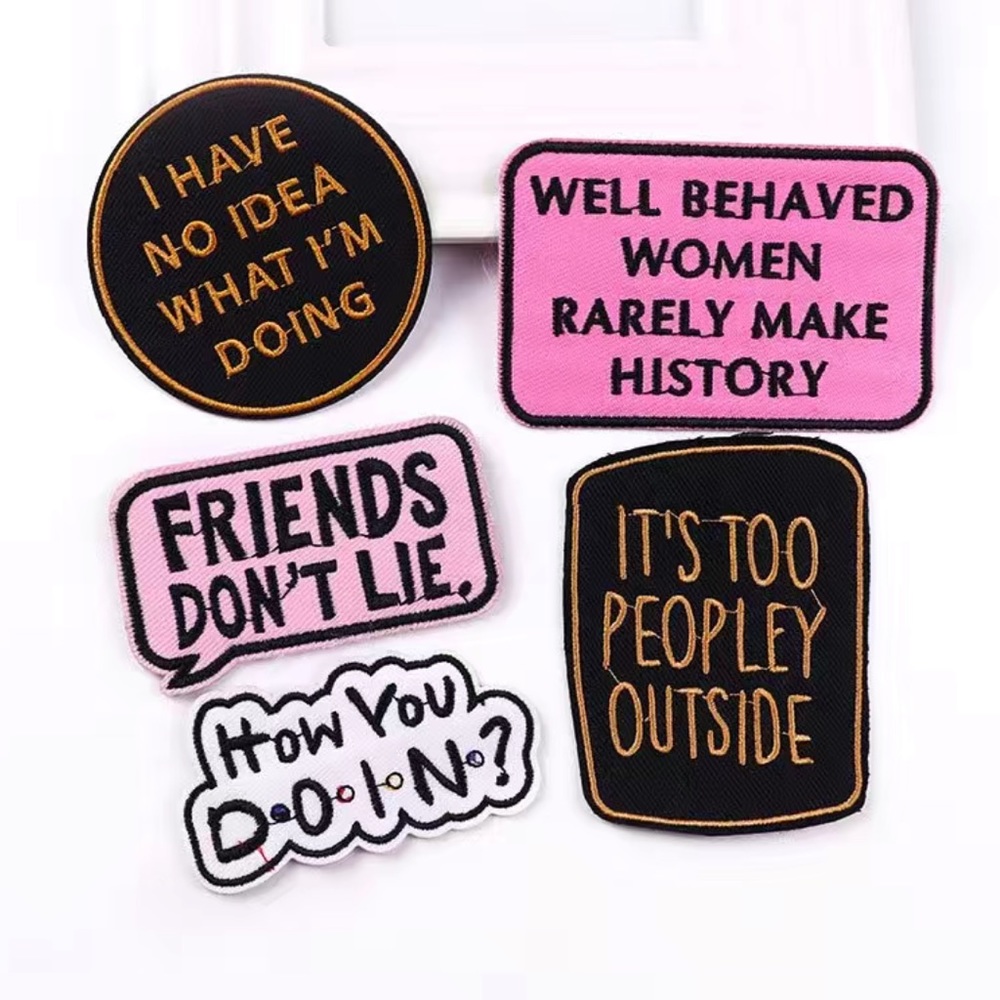 ***$5 BUNDLE***Lot of 5 Iron on Patches